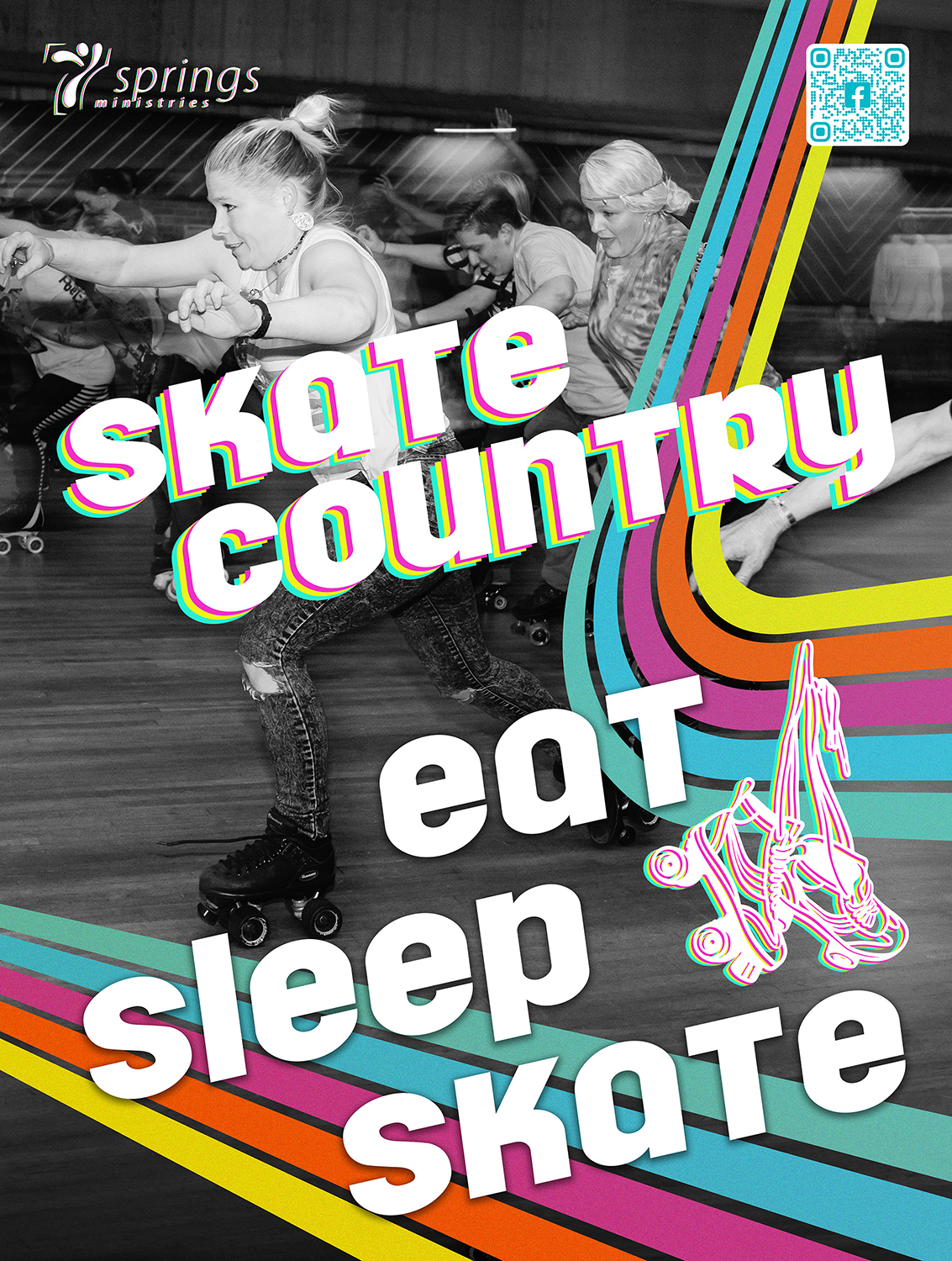 Skate Country Posters tif smith visual designer, illustrator, and